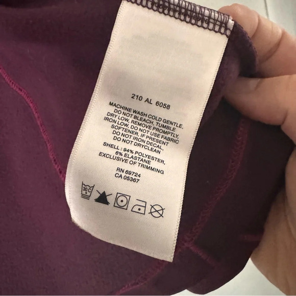 Columbia Zip Up Mockneck Athletic Jacket Gorpcore Maroon XS Sportswear - Picture 6 of 9